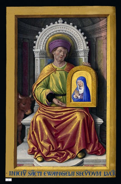 Luke the Evangelist by Jean Bourdichon
